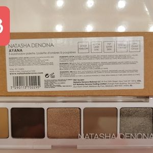 Natasha Denona eyeshadow palettes